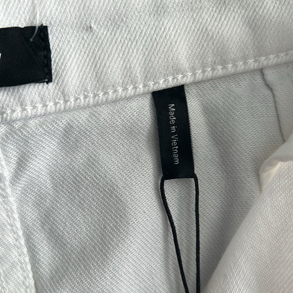Theory Denim H-Line White Midi-Skirt Size 30 (8-10) - Picture 12 of 15